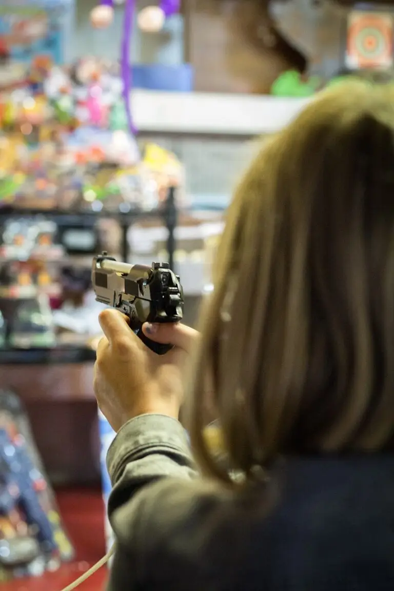 shooting range, target